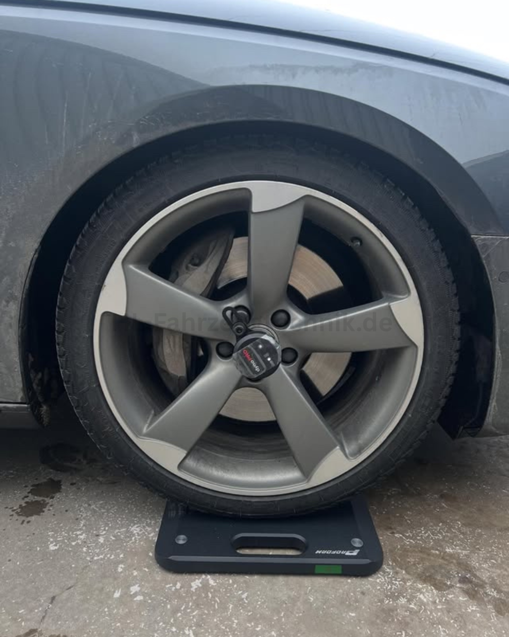 Fahrzeugwaage Radmessung
