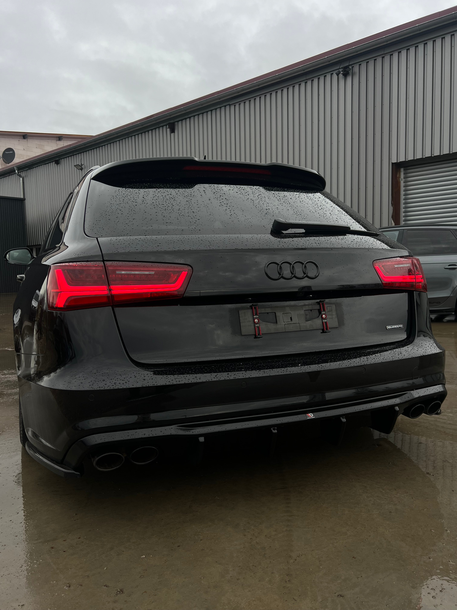 Audi A6 – Heckansicht